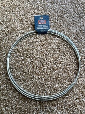 3 PC: 7” Metal Crafting Rings